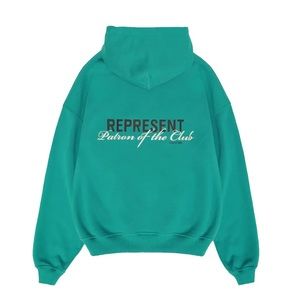 Represent Patron Of The Club Hoodie
Teal